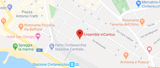 Mappa Associazione Filarmonica Ensemble InCantus